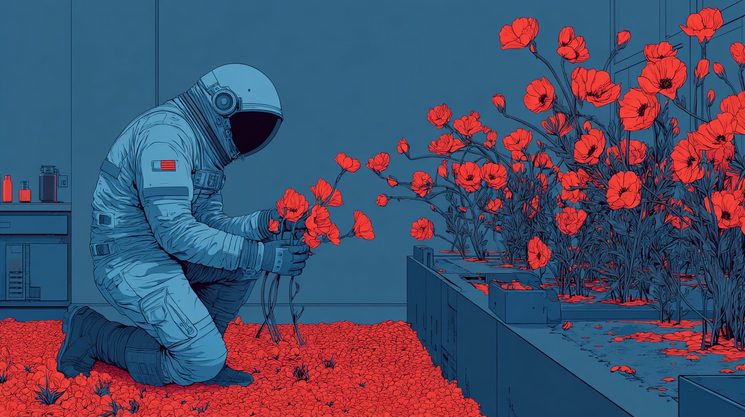 boopiered_An_astronaut_arranging_flowers_in_a_greenhouse_worksp_530533f7-bc35-4a67-b850-a949508a6d30